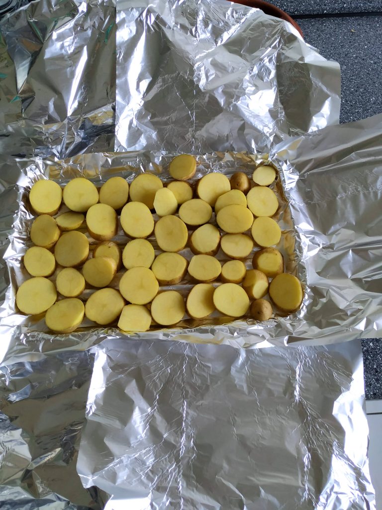 Kartoffeln auslegen