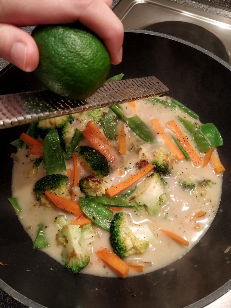 Thai Green Curry abschmecken